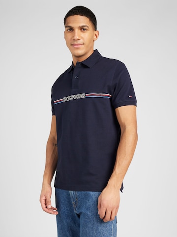 Tricou de la TOMMY HILFIGER pe albastru: față