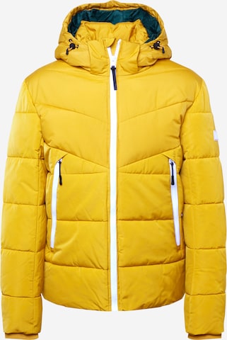 TOM TAILOR DENIM Between-Season Jacket in Yellow: front