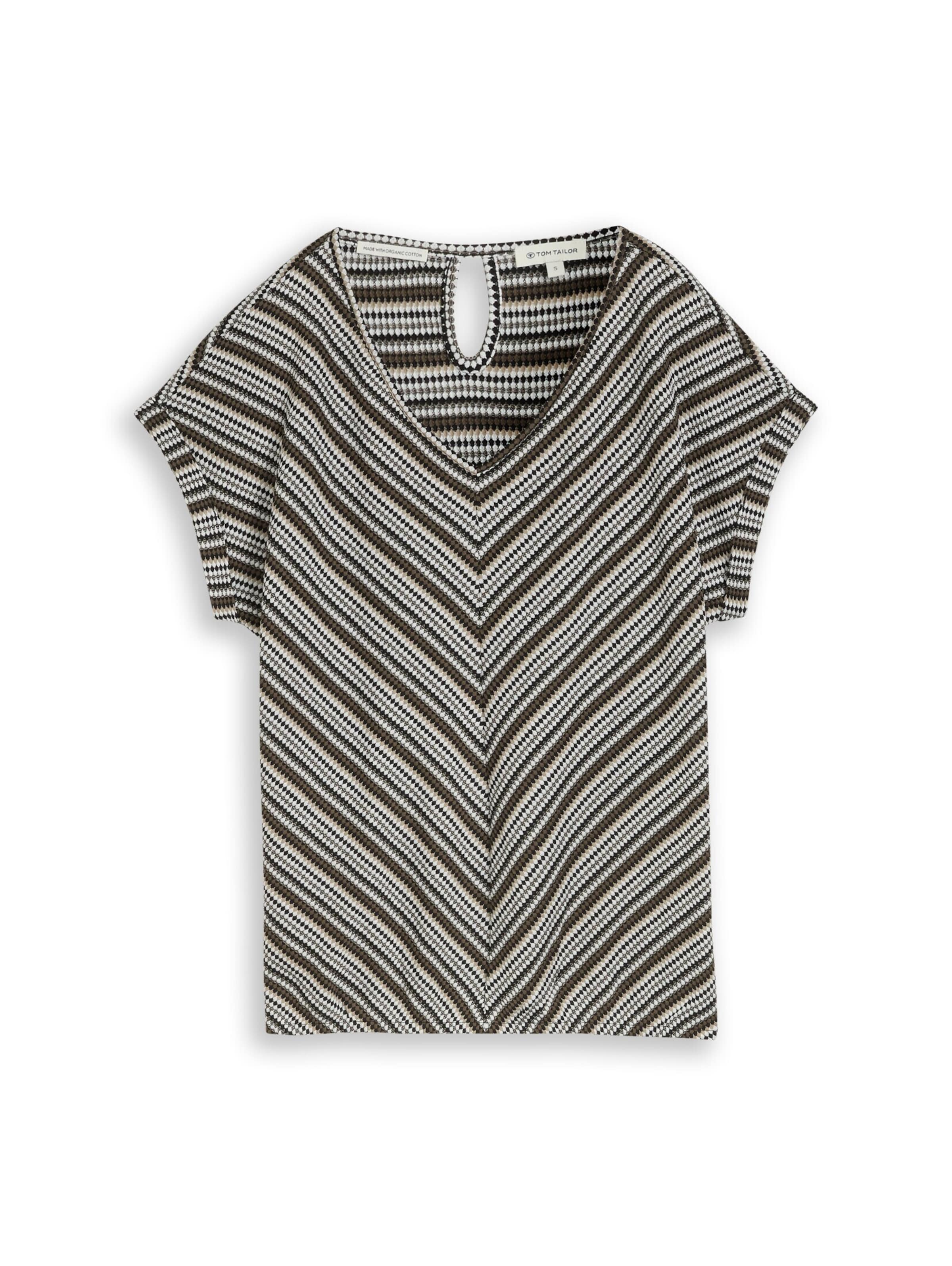 TOM TAILOR Shirt in Gemengde kleuren: voorkant
