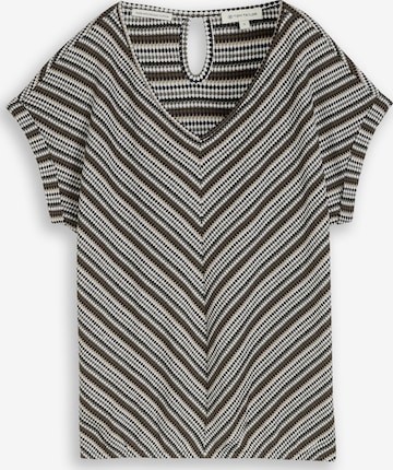 T-shirt TOM TAILOR en mélange de couleurs : devant