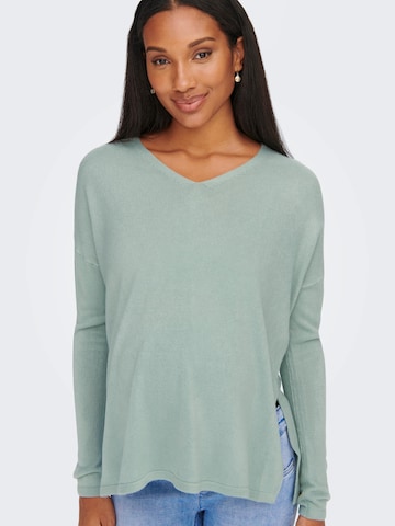 Only Maternity Pullover 'Amalia' i blå