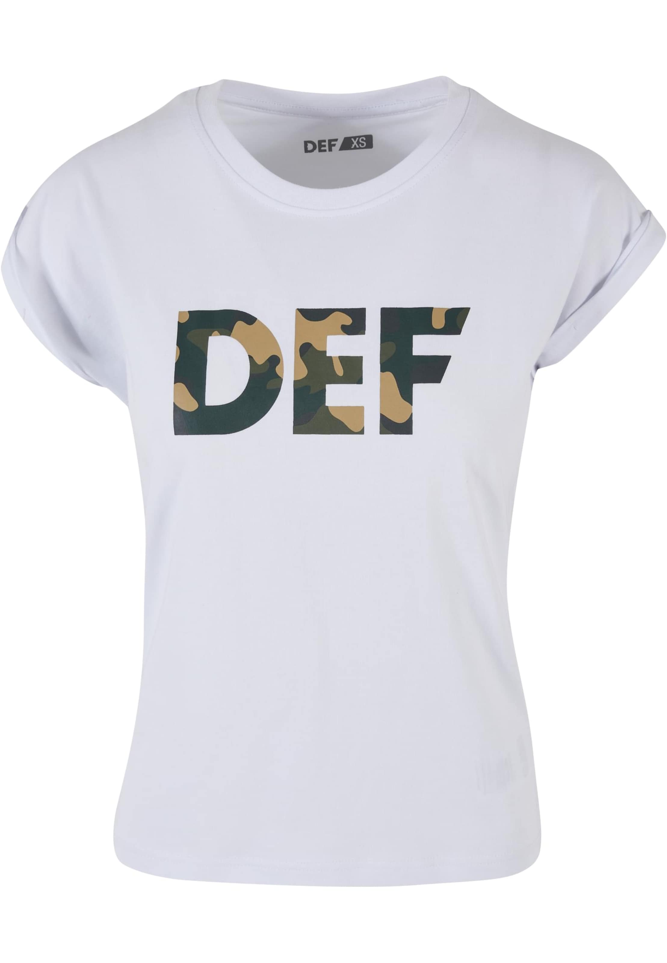 DEF Shirts i hvid: forside