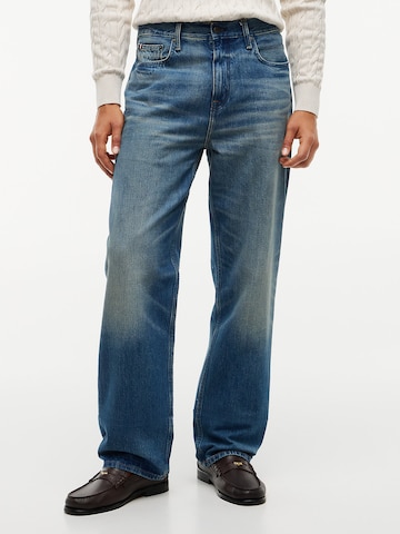 TOMMY HILFIGER - Loosefit Calças de ganga 'River' em azul: frente