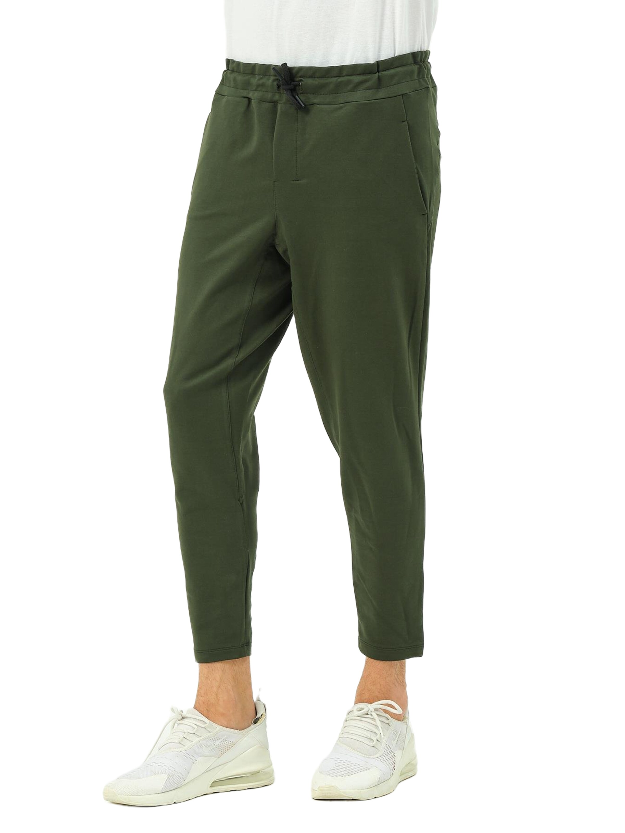 Effilé Pantalon C&City en vert