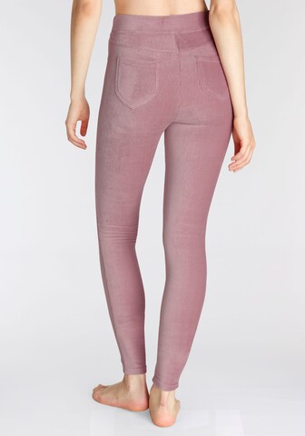 Skinny Leggings di LASCANA in rosa