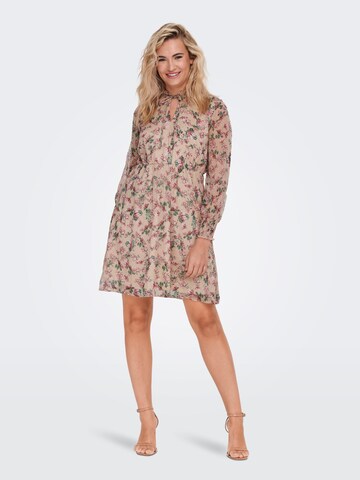 Robe 'AIDA ELISA' ONLY en beige