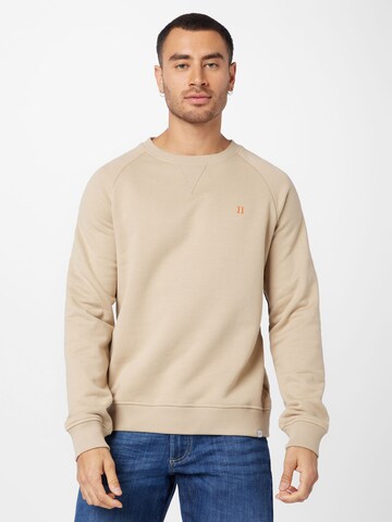 Les Deux Sweatshirt 'Nørregaard' i beige: forside