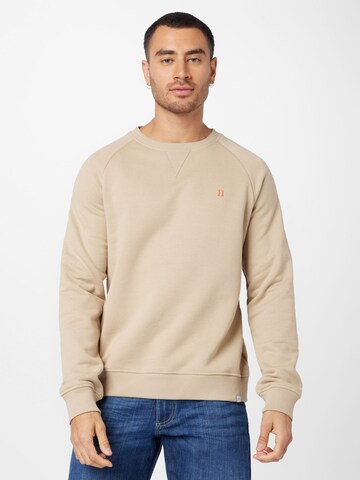 Les Deux Sweatshirt 'Nørregaard' in Beige: Vorderseite