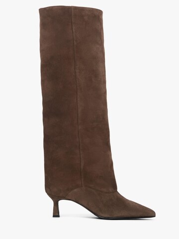 Estro Boots '32-0270'‌‌‌‌‌‌‌ in Braun: Vorderseite