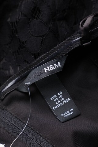 H&M Abendkleid L in Schwarz