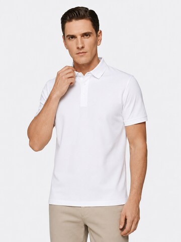 ALLTHEMEN Shirt 'Schimmer' in White