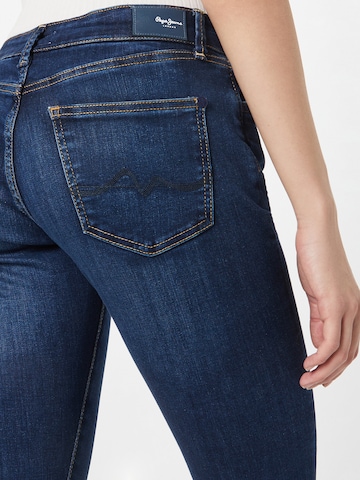 Skinny Jean 'Pixie' Pepe Jeans en bleu