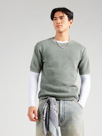 LEVI'S ®Pulover 'Stinson Sweater Tee' - zelena boja: prednji dio