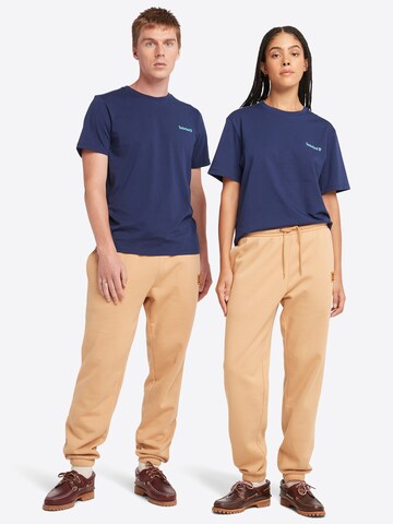 TIMBERLAND T-shirt i blå