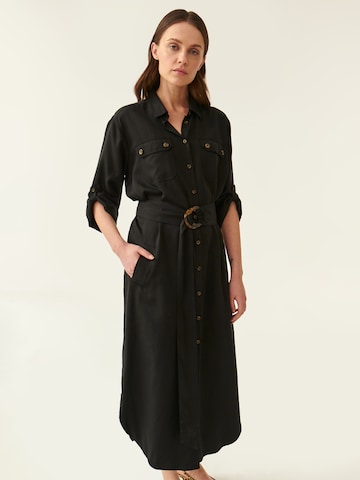 TATUUM Shirt Dress 'Marion' in Black: front