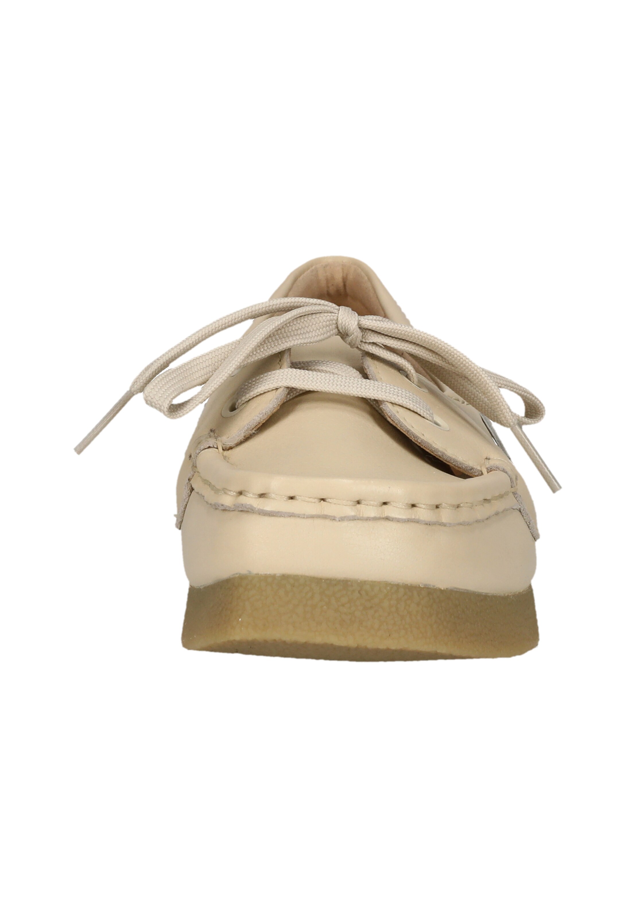 CLARKS Schnürschuhe 'Wallabee EVO Sea' in Beige