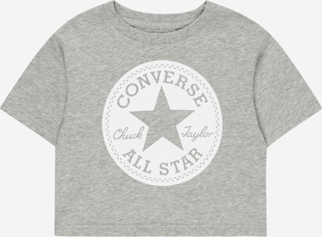 T-Shirt CONVERSE en gris : devant