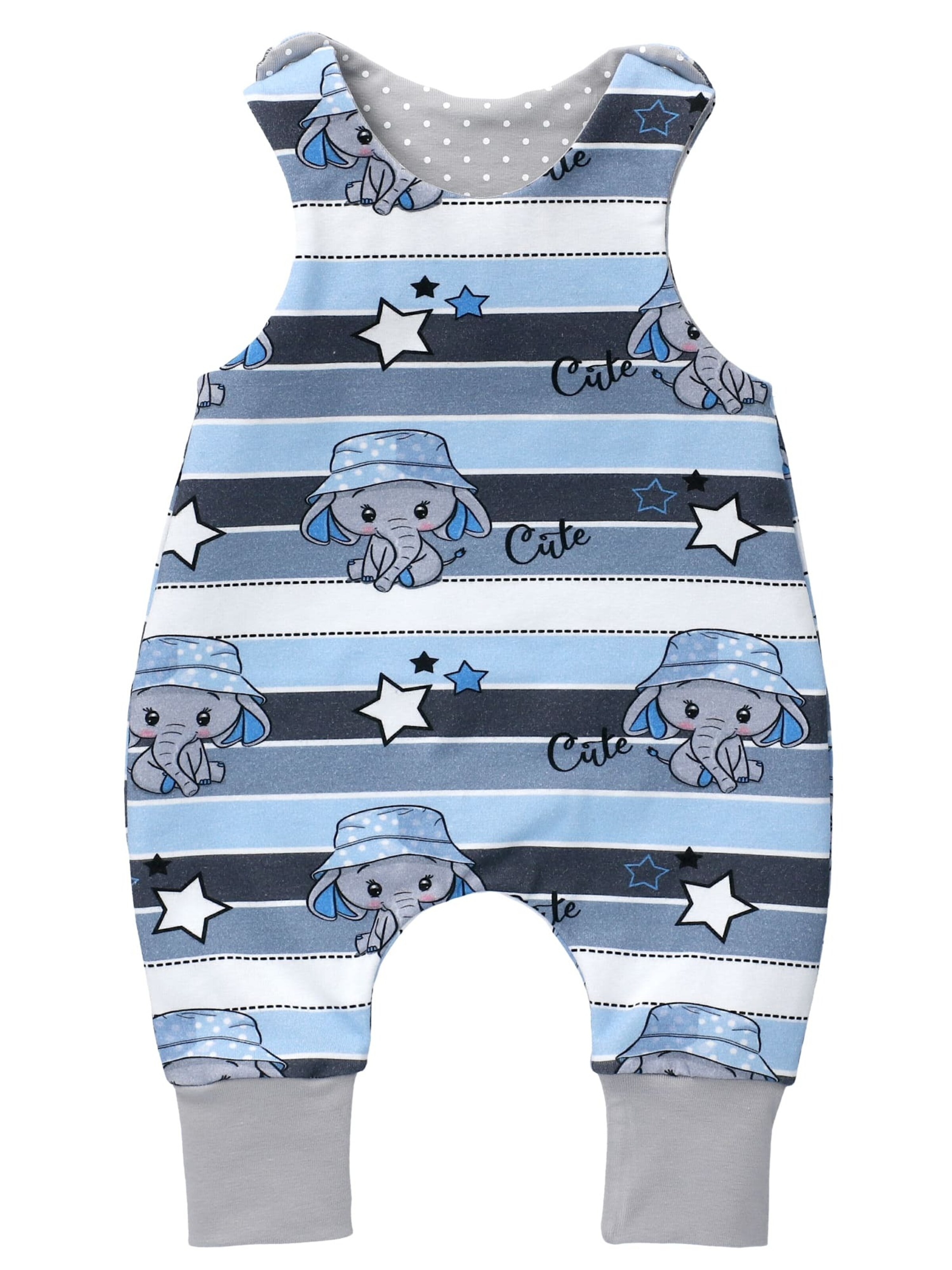 Barboteuse / body Land-Juwelen en bleu : devant