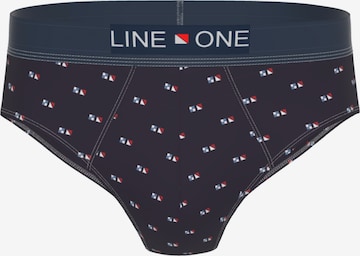 Slip Line One en bleu : devant
