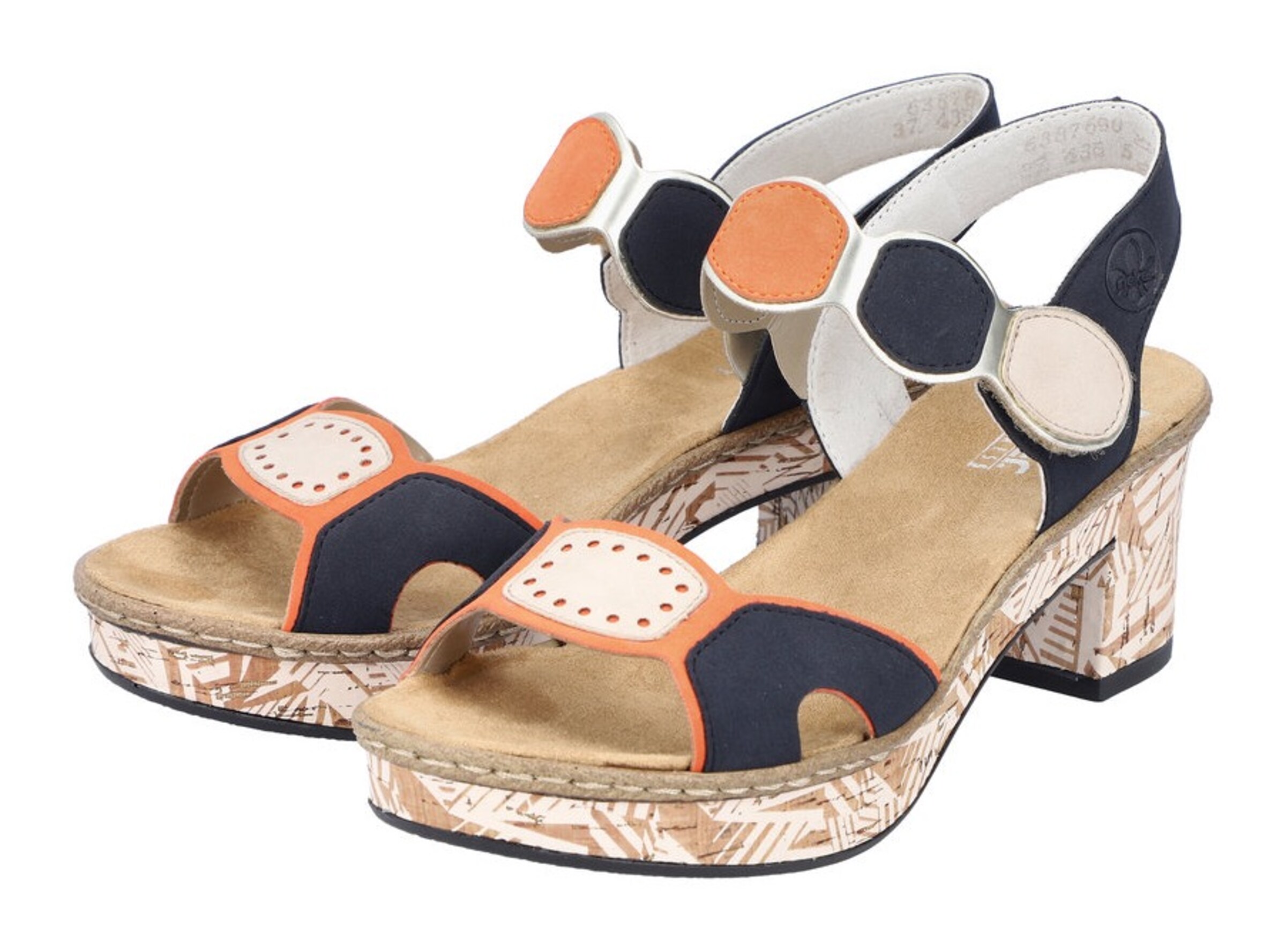 Sandales Rieker en bleu