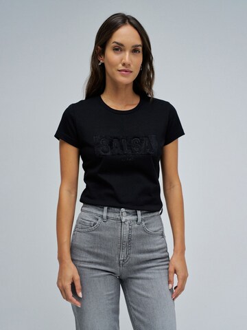 Salsa Jeans Shirt in Black: front