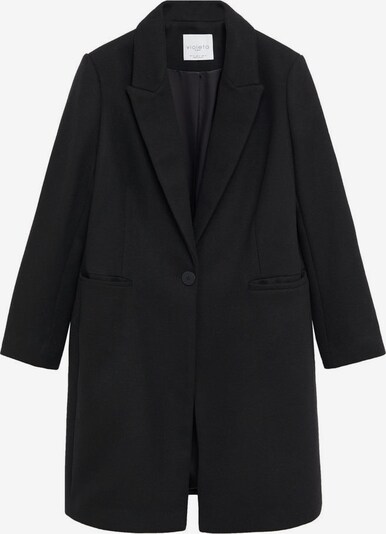 VIOLETA by Mango Mantel in schwarz, Produktansicht