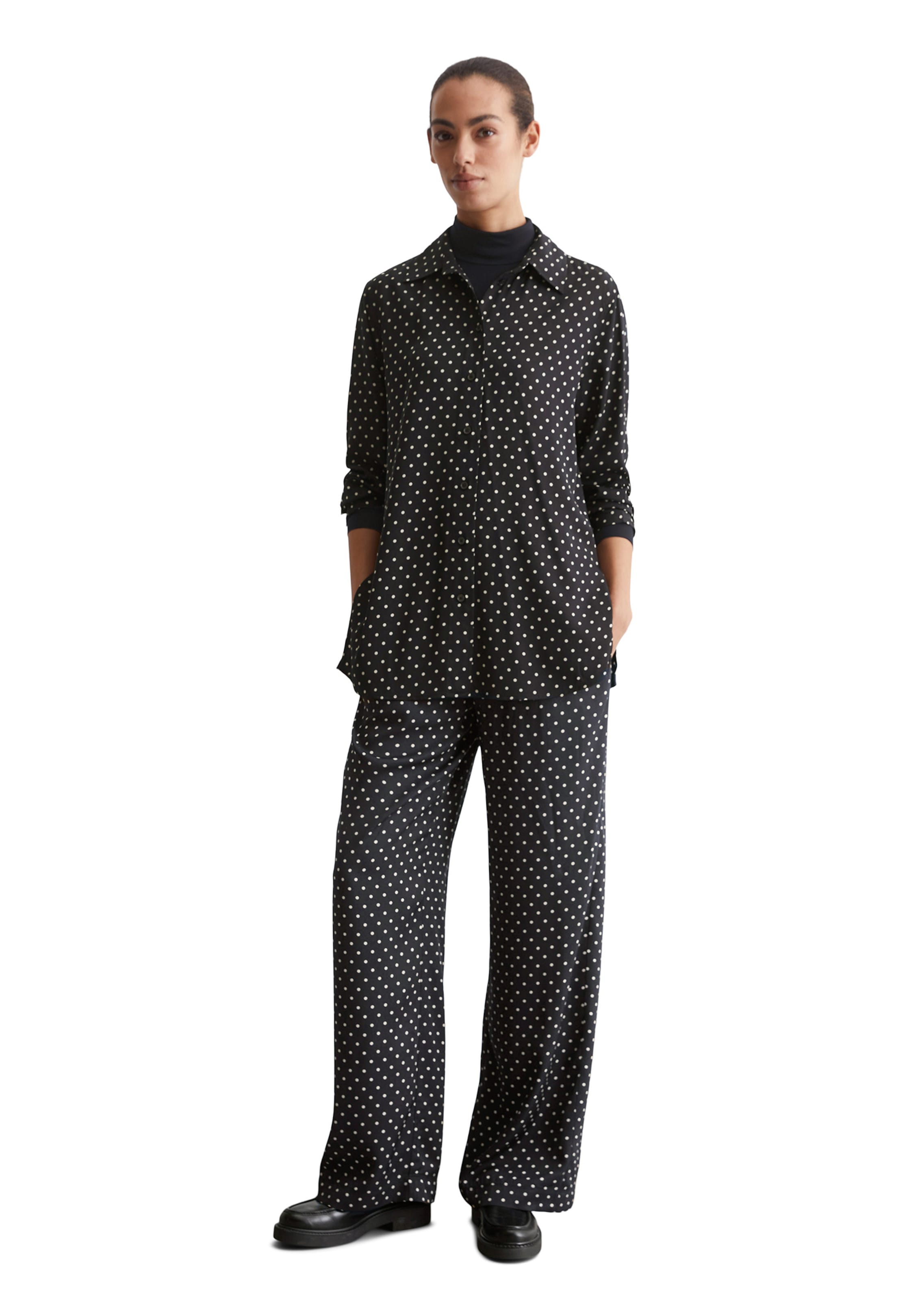 Marc O'Polo Blouse in Zwart