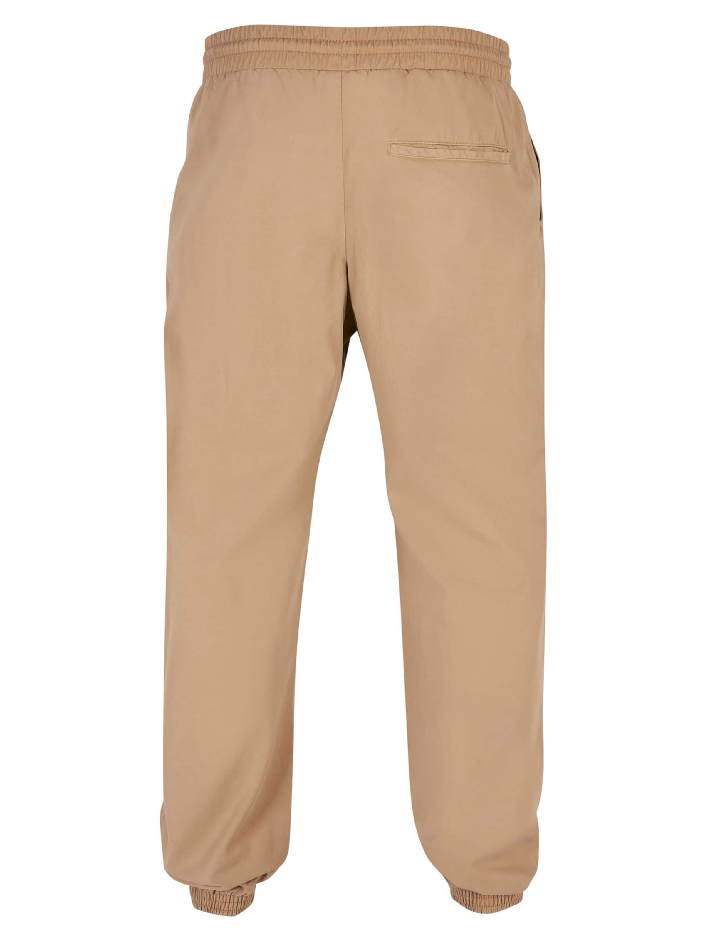 Urban Classics Zúžený Kalhoty – béžová