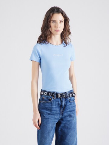 Maglietta di GUESS JEANS in blu: frontale