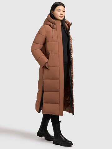 khujo Winter Jacket ' KALEY ' in Brown