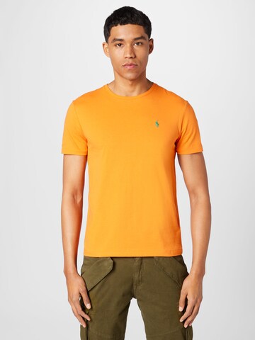 Polo Ralph Lauren Regular fit Shirt in Oranje: voorkant