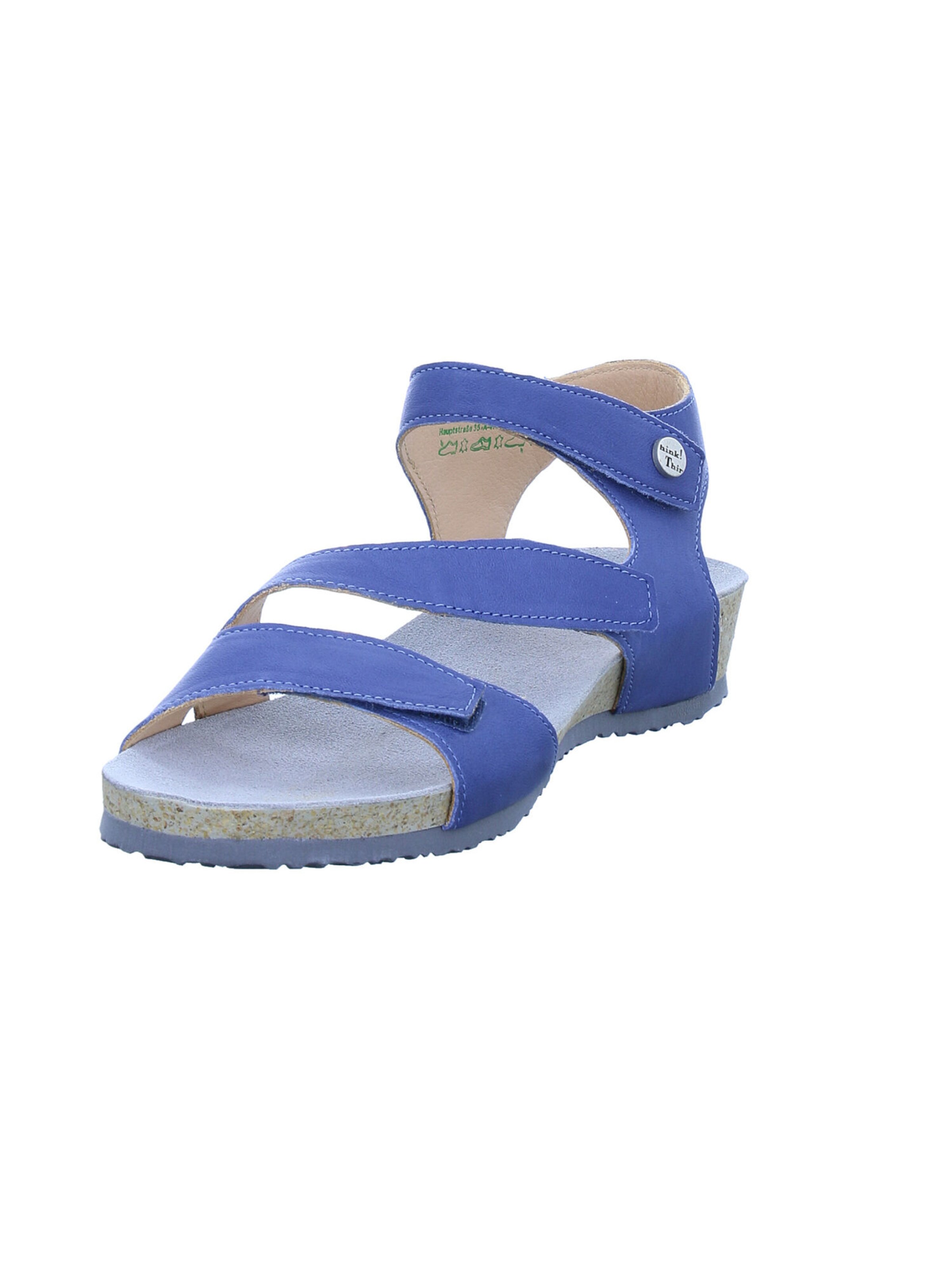 THINK! Riemensandale 'DUMIA' in Lila: Vorderseite