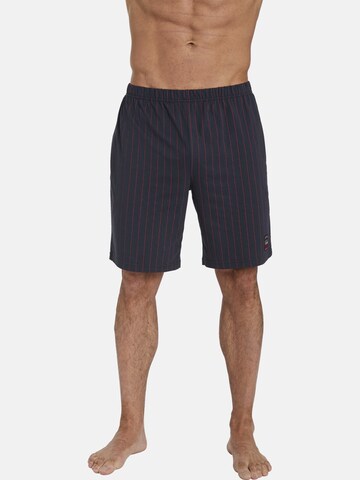 Jan Vanderstorm Pajama Pants ' Baro ' in Blue: front