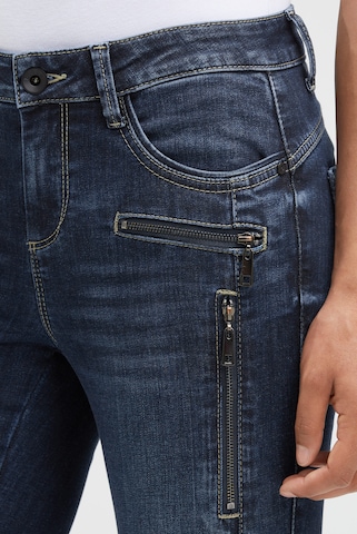 Soccx Slimfit Jeans Slim Fit in Blau