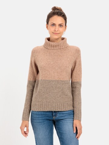 CAMEL ACTIVE Sweater in Brown: front