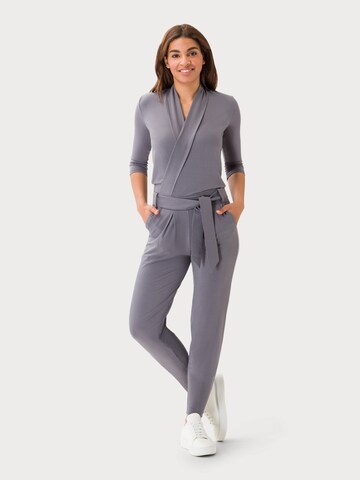 Les Lunes Jumpsuit 'Paul' in Grijs: voorkant