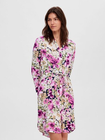 SELECTED Blusenkleid in Mischfarben: Vorderseite