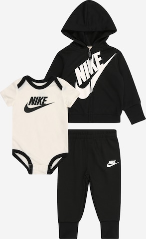 Nike Sportswear Set in Schwarz: Vorderseite