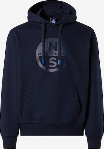 Sweat-shirt North Sails en bleu : devant
