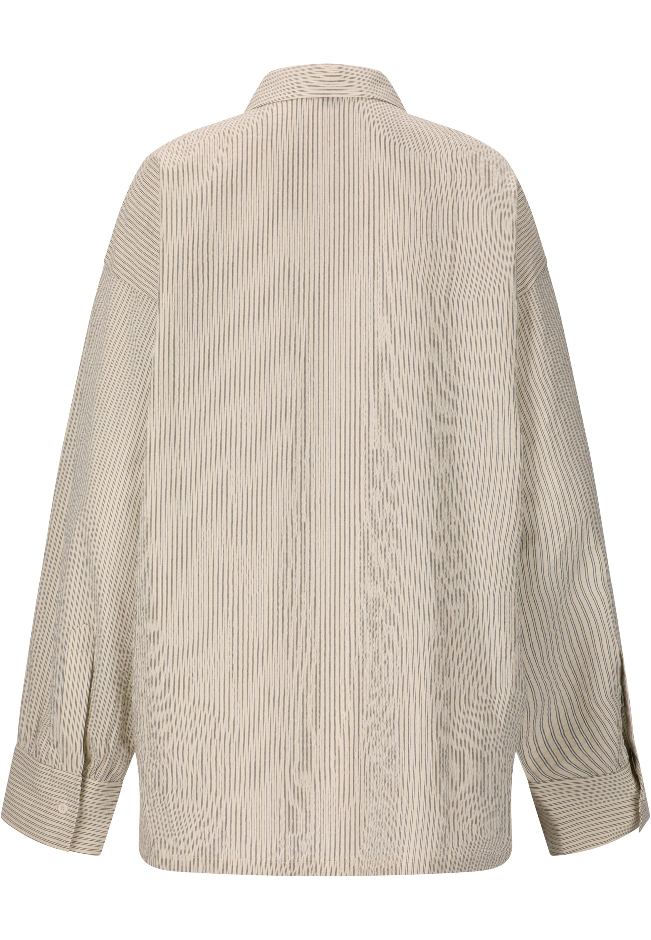 NOU Langarmbluse 'Atala' in Beige