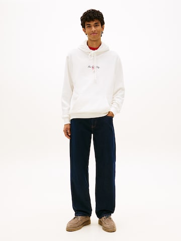 Tommy Jeans Mikina – bílá