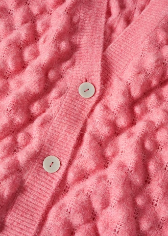 MANGO Strickjacke 'VERUSKA' in Pink