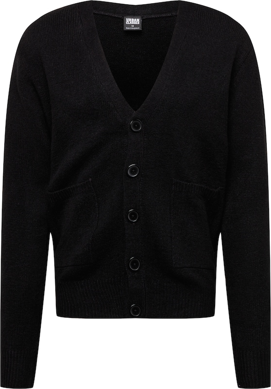 Urban Classics Strickjacke in Schwarz Urban Classics Strickjacke in Schwarz