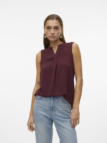 VERO MODA Blouse 'ELVA' in Rood