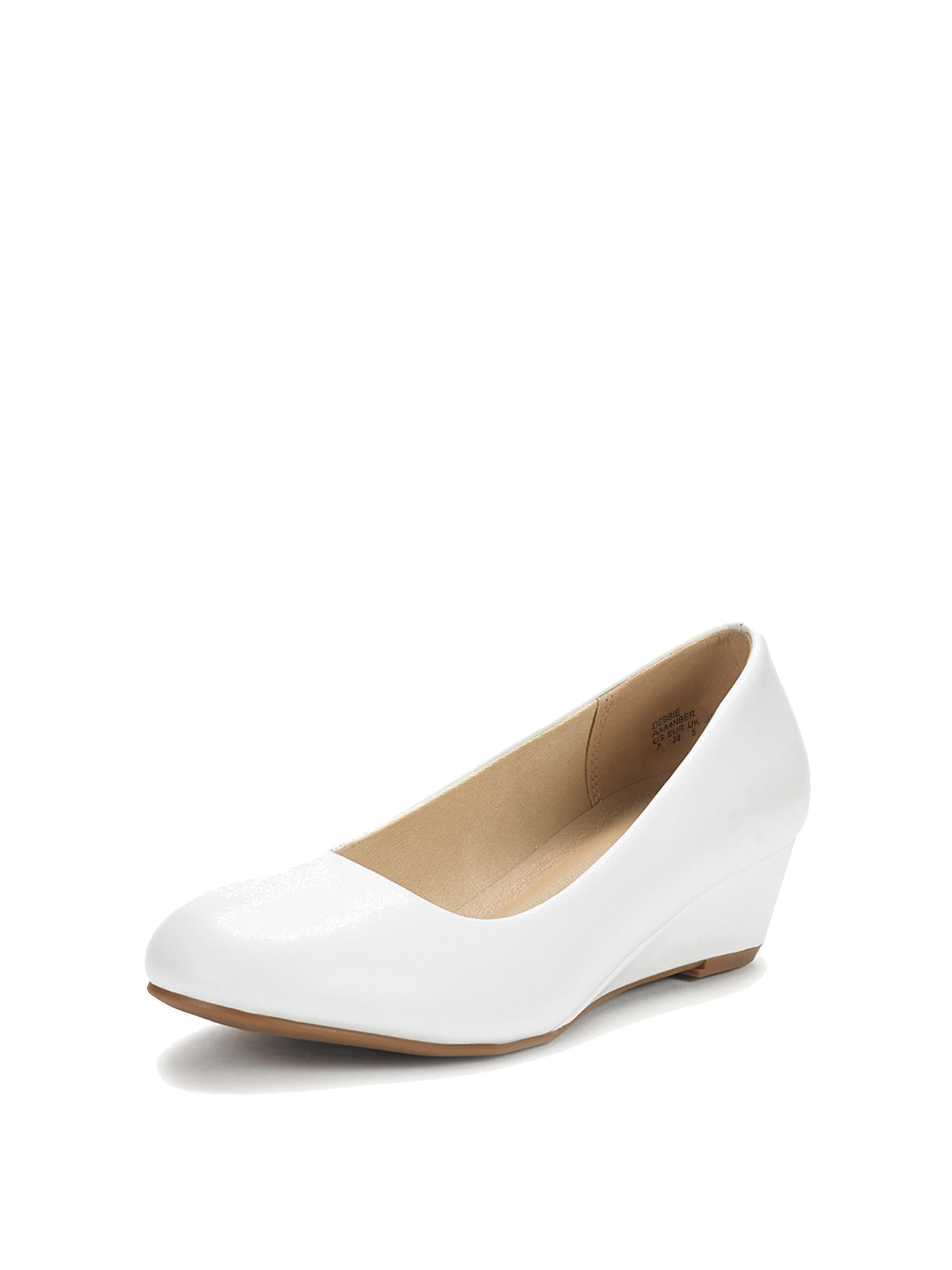Ballerina 'Dream Pairs Fashion' di Dream Pairs in bianco: frontale