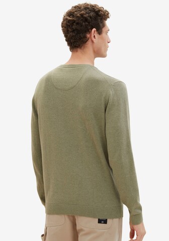 TOM TAILOR Pullover in Grün