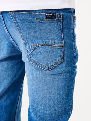 GARCIA Slimfit Jeans 'Tavio' in Blau