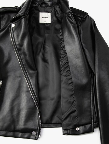 Koton Between-Season Jacket in Black