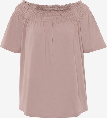 T-shirt heine en rose : devant