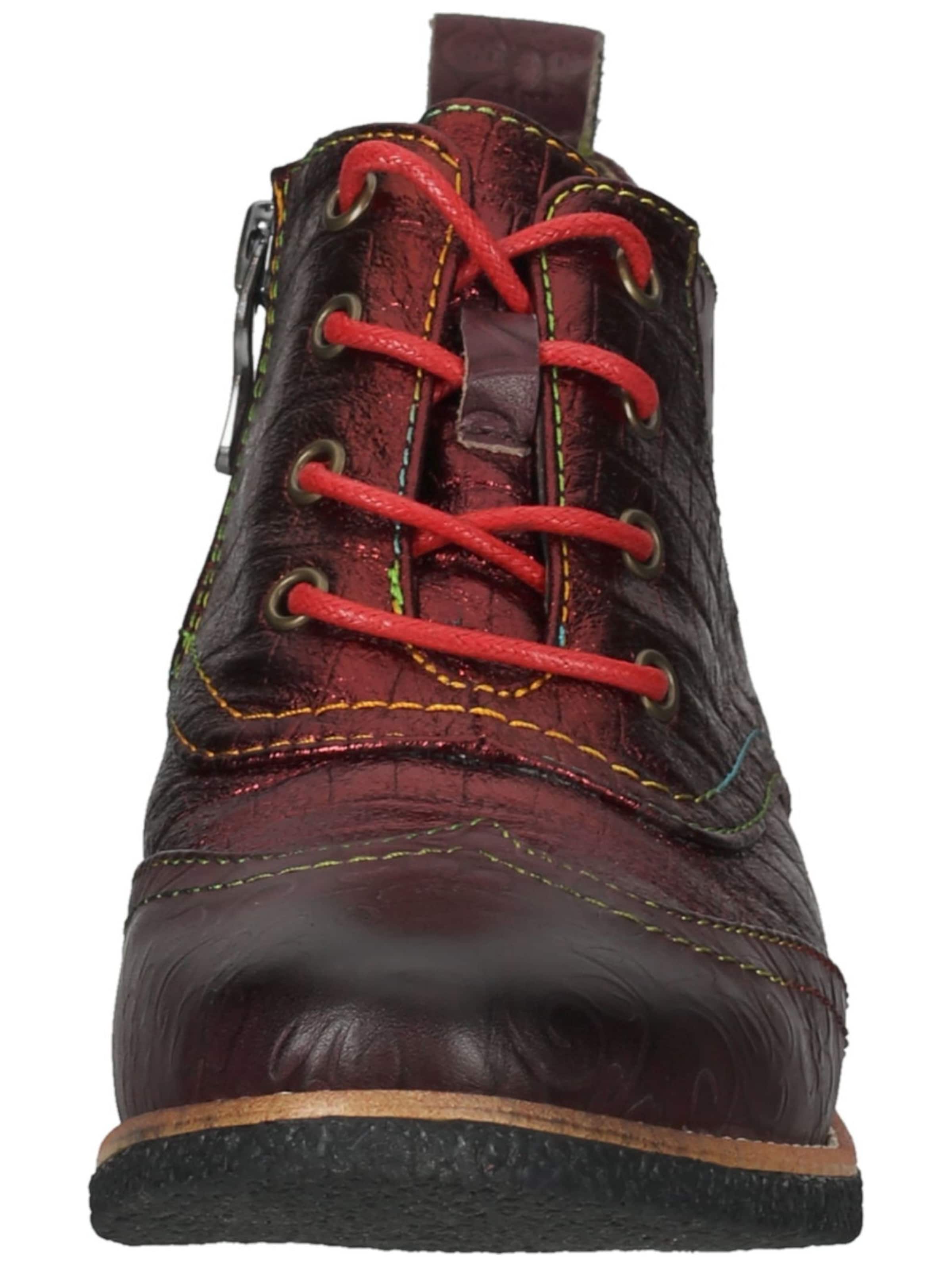 Laura Vita Lace-up bootie in Brown